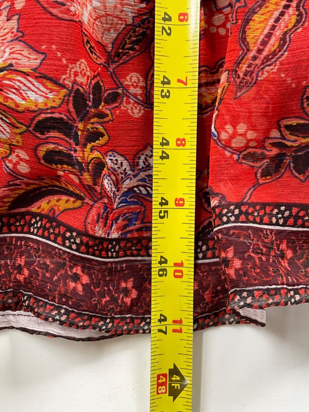Old Navy Floral Maxi Dress XL Burgundy Chiffon Boho Whimsigoth Romantic Garden - Picture 7 of 10